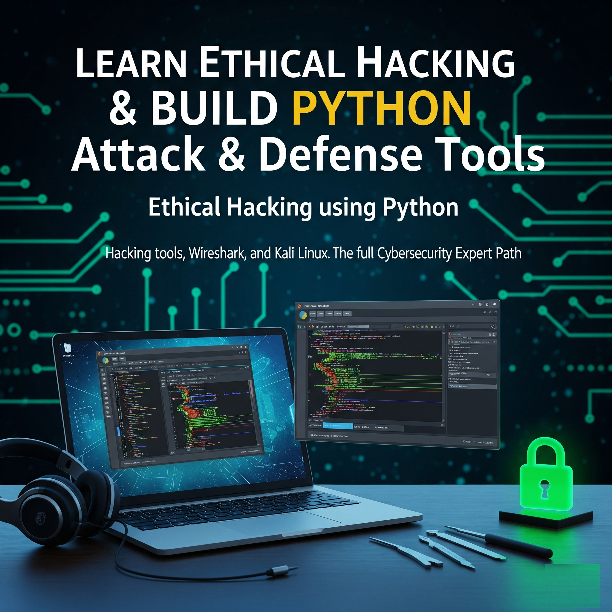 Learn Ethical Hacking & Build Python Attack & Defense Tools