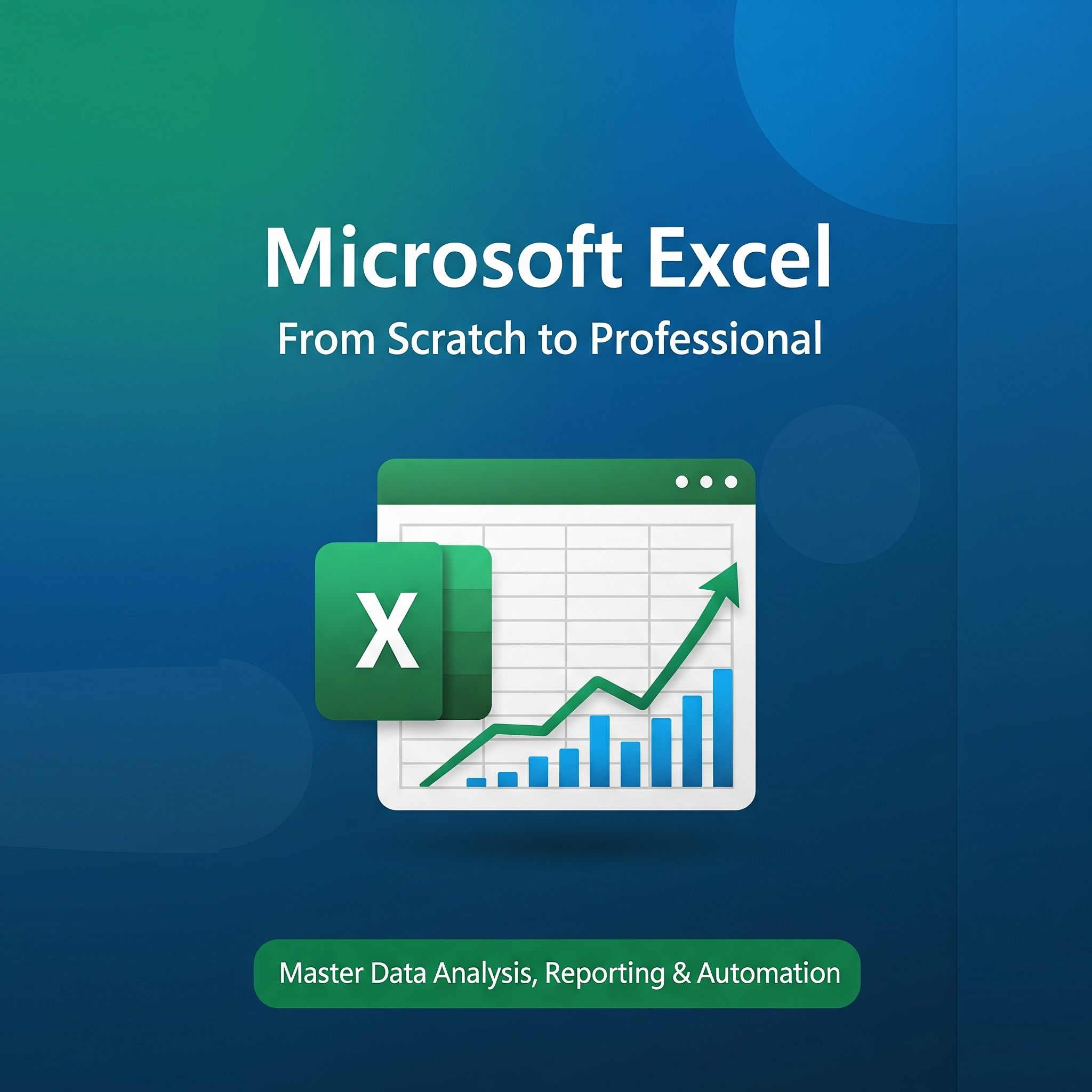 Ms Excel Detailed: Learn Excel From Scratch to Pro