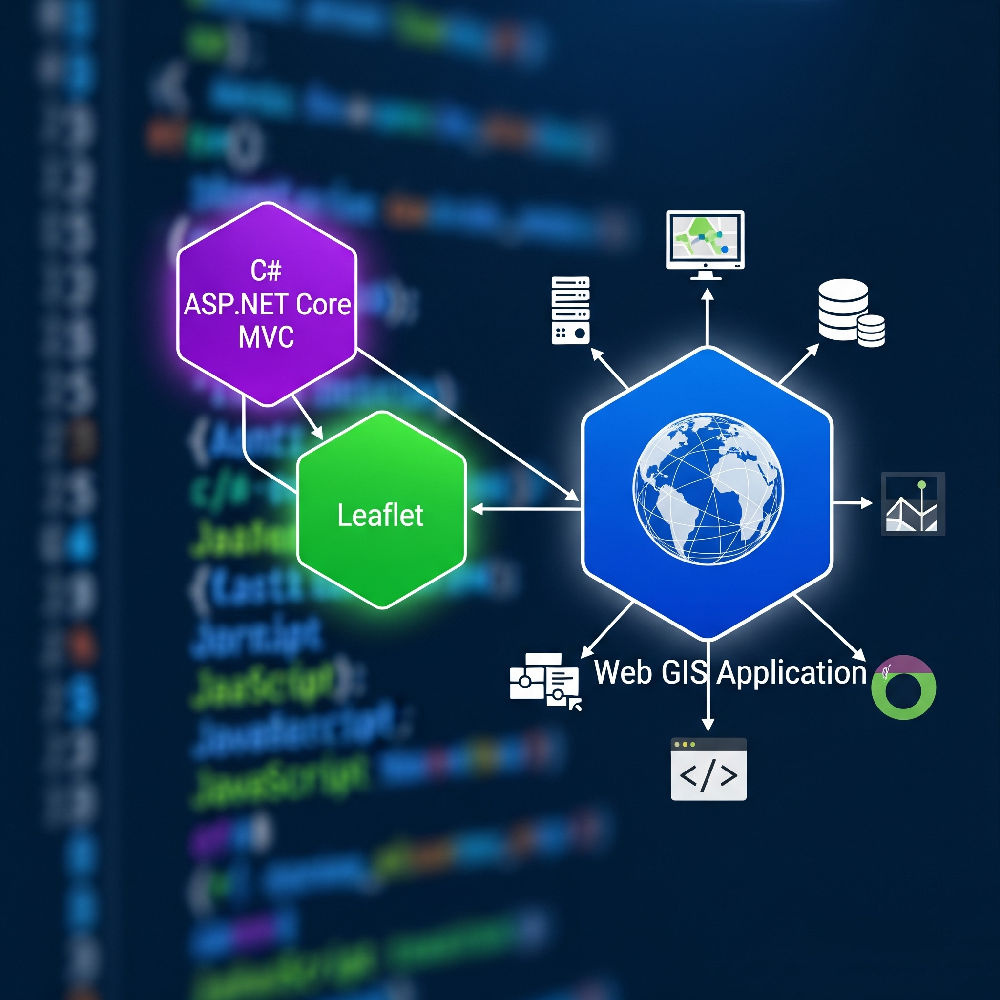 Building Web GIS Apps with C# ASP.NET CORE MVC and Leaflet