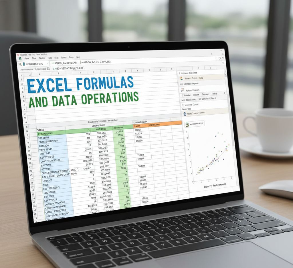 Excel formulas and data operations